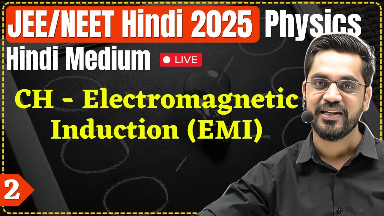 JEE Physics Lec-2 | Electromagnetic Induction (EMI)  | Introduction | ASP SIR