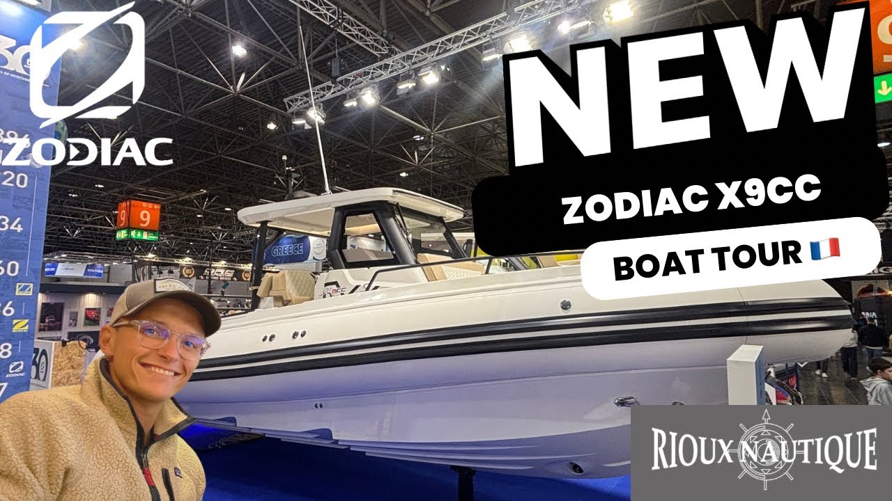NEW Zodiac X9CC Boat Tour en français 🇫🇷 | Rioux Nautique 