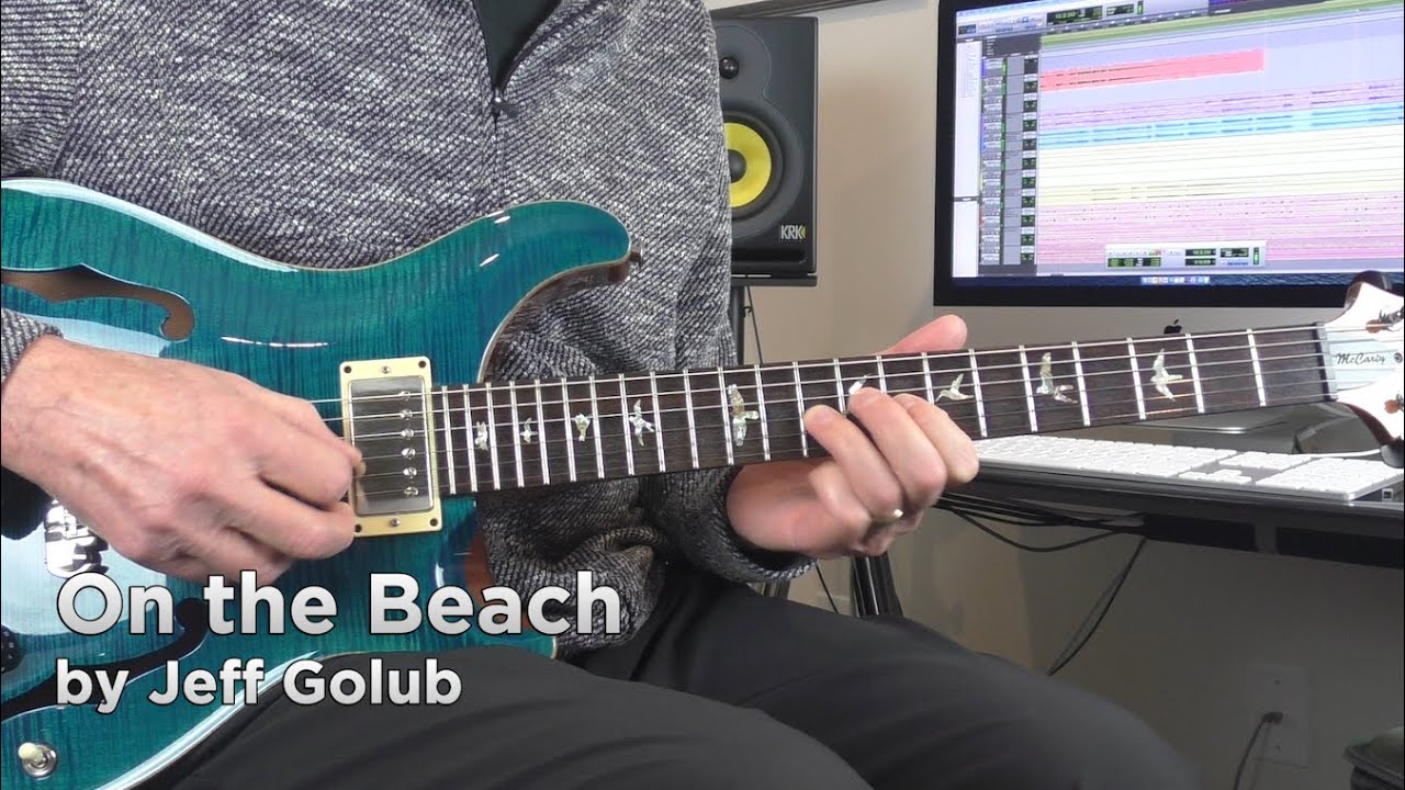 On the Beach | Chris Rea | Jeff Golub | Guitar Instrumental Cover