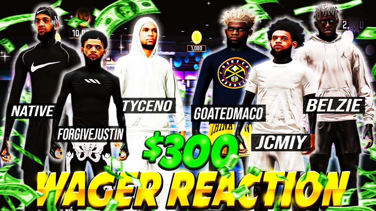ForgiveJustin Wagered THE BEST Asia Comp Stage Trio For $300 On NBA2K22 w/ Tyceno & Native...😱