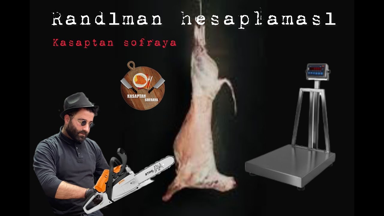 Koyun parçalama ve randıman hesaplaması