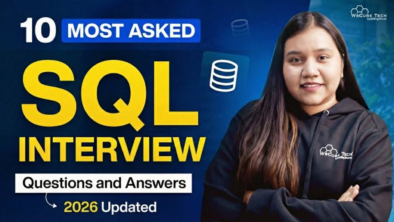 SQL Interview Questions and Answers for Data Analysts (2026)