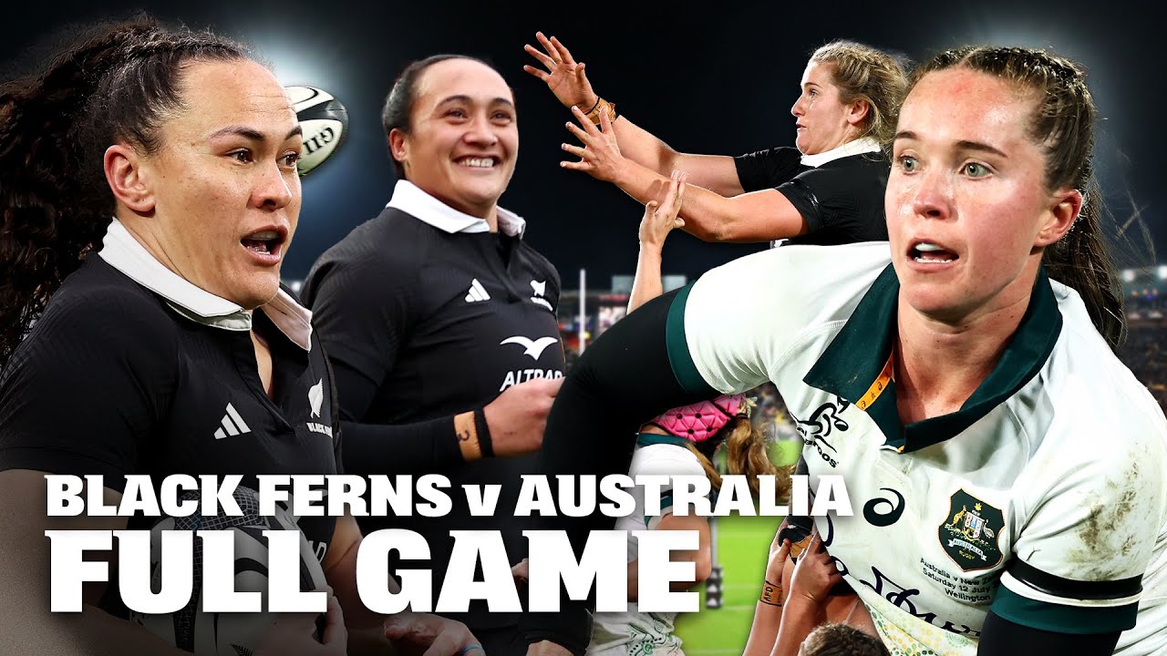 Black Ferns v Australia 2025 | FULL GAME