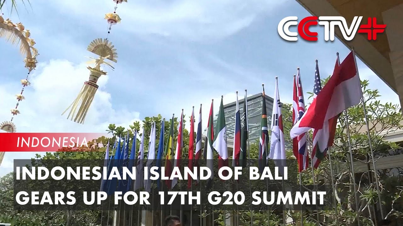 Indonesian Island of Bali Gears Up for 17th G20 Summit