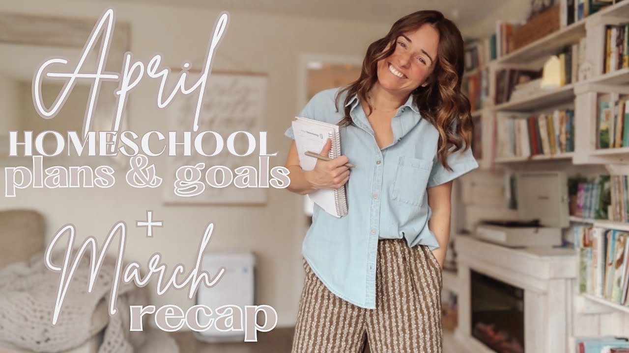 Планы и цели домашнего обучения на апрель | Итоги марта
