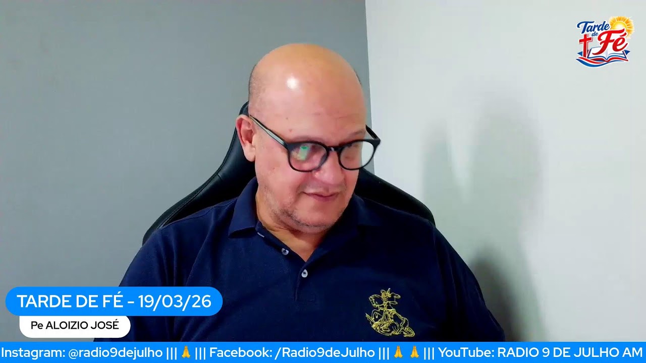 Programa: TARDE DE FÉ - 19.03.2026