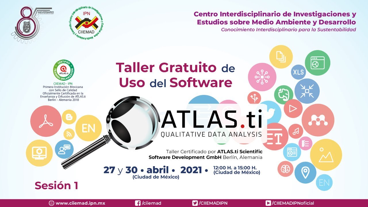 Taller Gratuito de uso del Software ATLAS.ti | Sesión 1