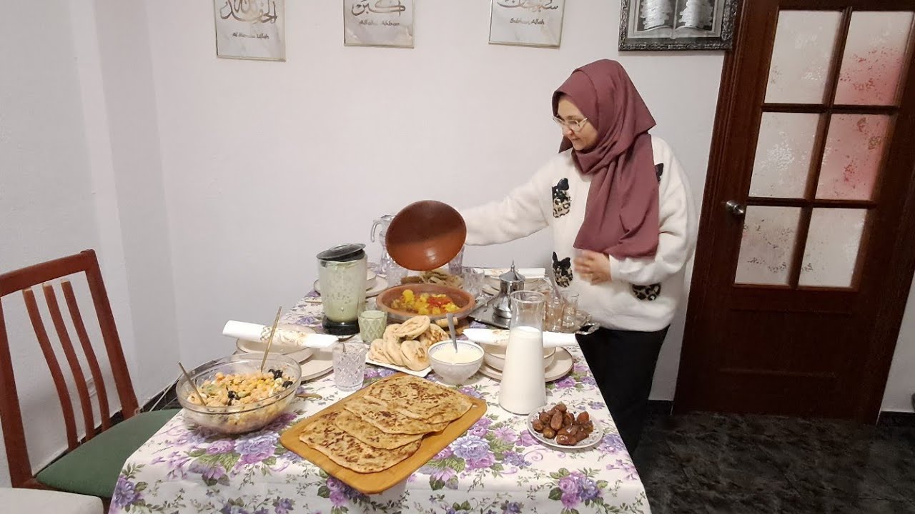 👉VLOG RAMADAN/✨ DIA 20 DE RAMADAN CON RUMANA🇷🇴 CASADA CON MARROQUÍ🇲🇦 +❤️MSEMEN RELLENO +RECETAS👌👌