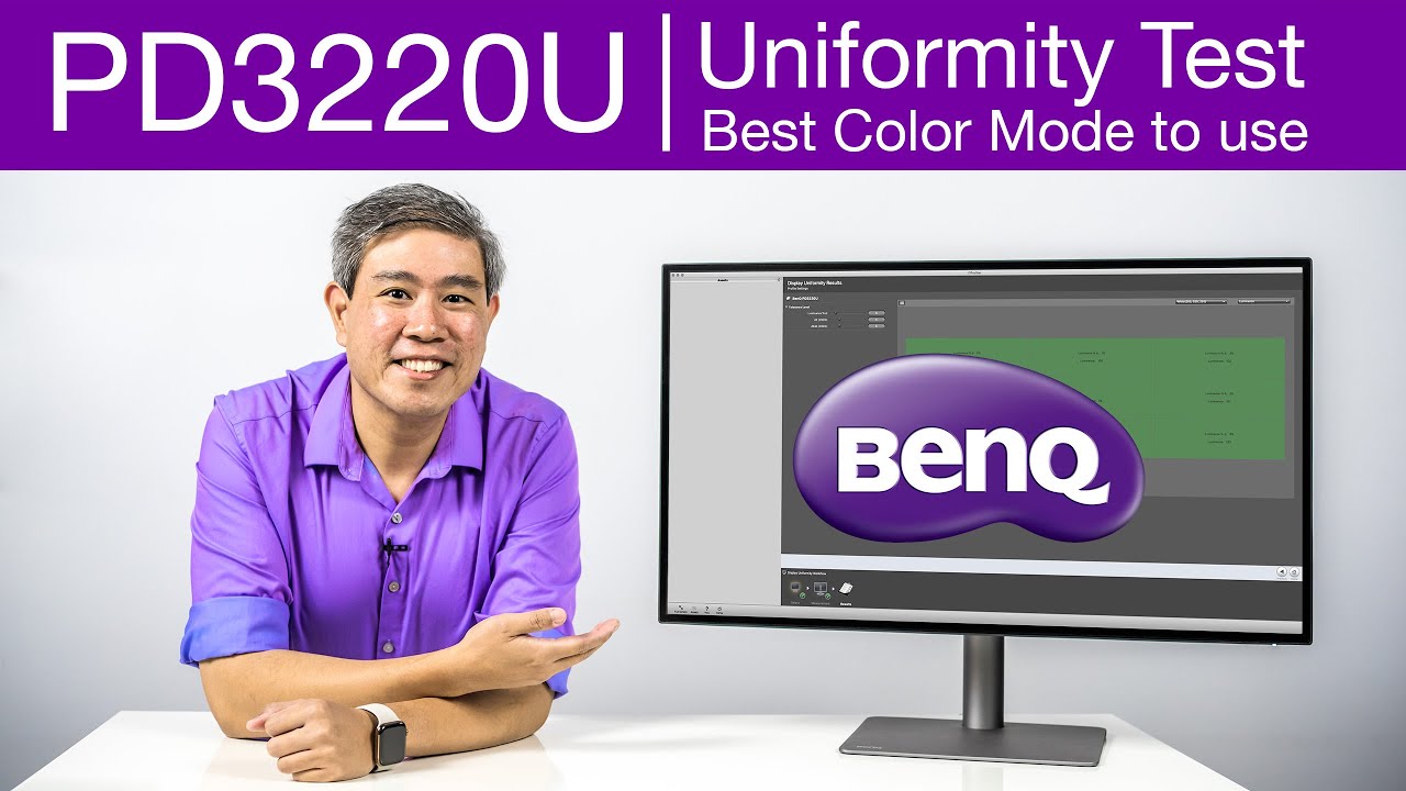 BenQ PD3220U Test Part 1 | Uniformity Test & Picking the color mode with the greatest uniformity!