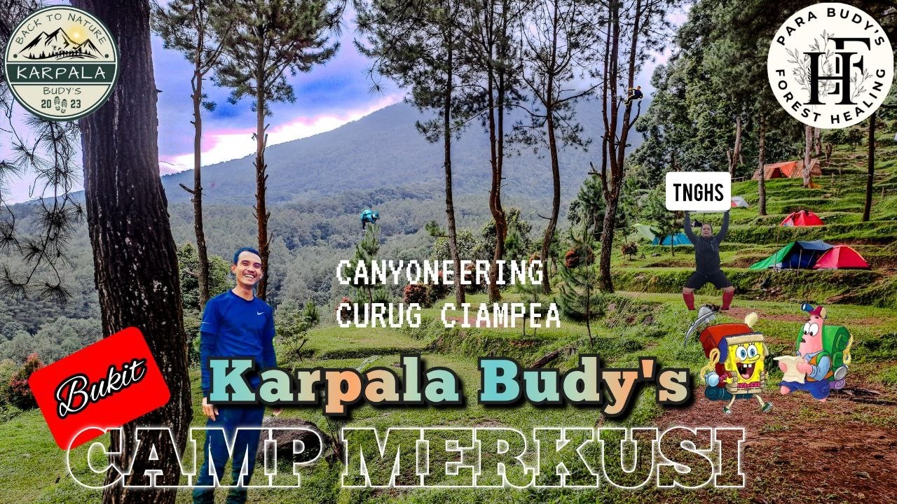 Camping Bukit Merkusi Terbaru ❤‼ Camp Paling Aestetic ❤  Di Bogor #karpalabudyyy #bukitkabayan 