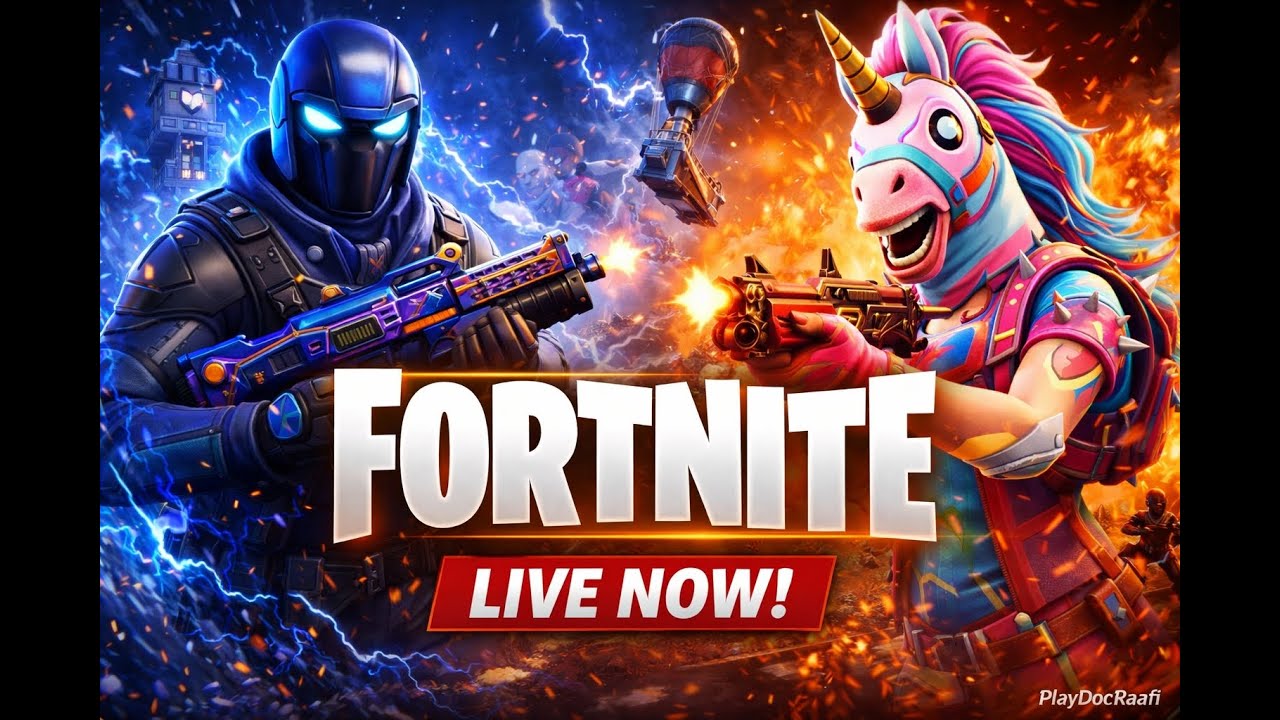 LIVE Fortnite Zero Build | INSANE CLUTCHES 😱 | PlayDocRaafi  