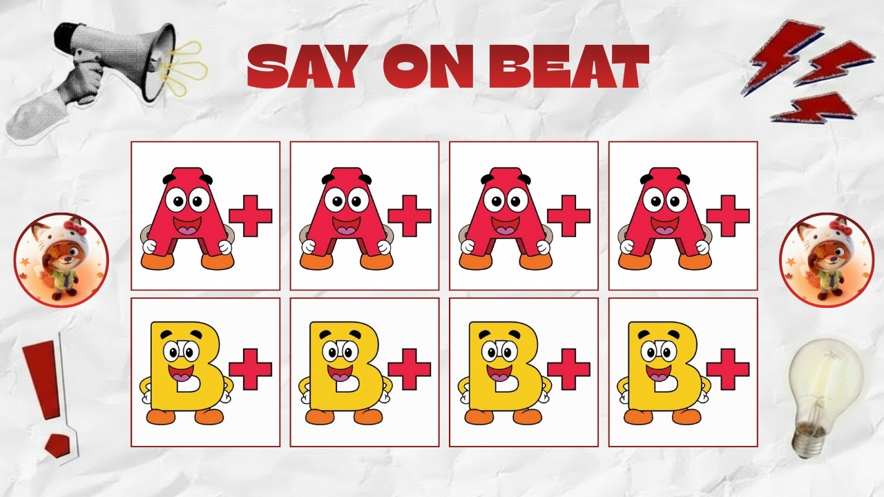 Say The Word On Beat Challenge 43 | EASY MEDIUM HARD | Fast Rhythm Test