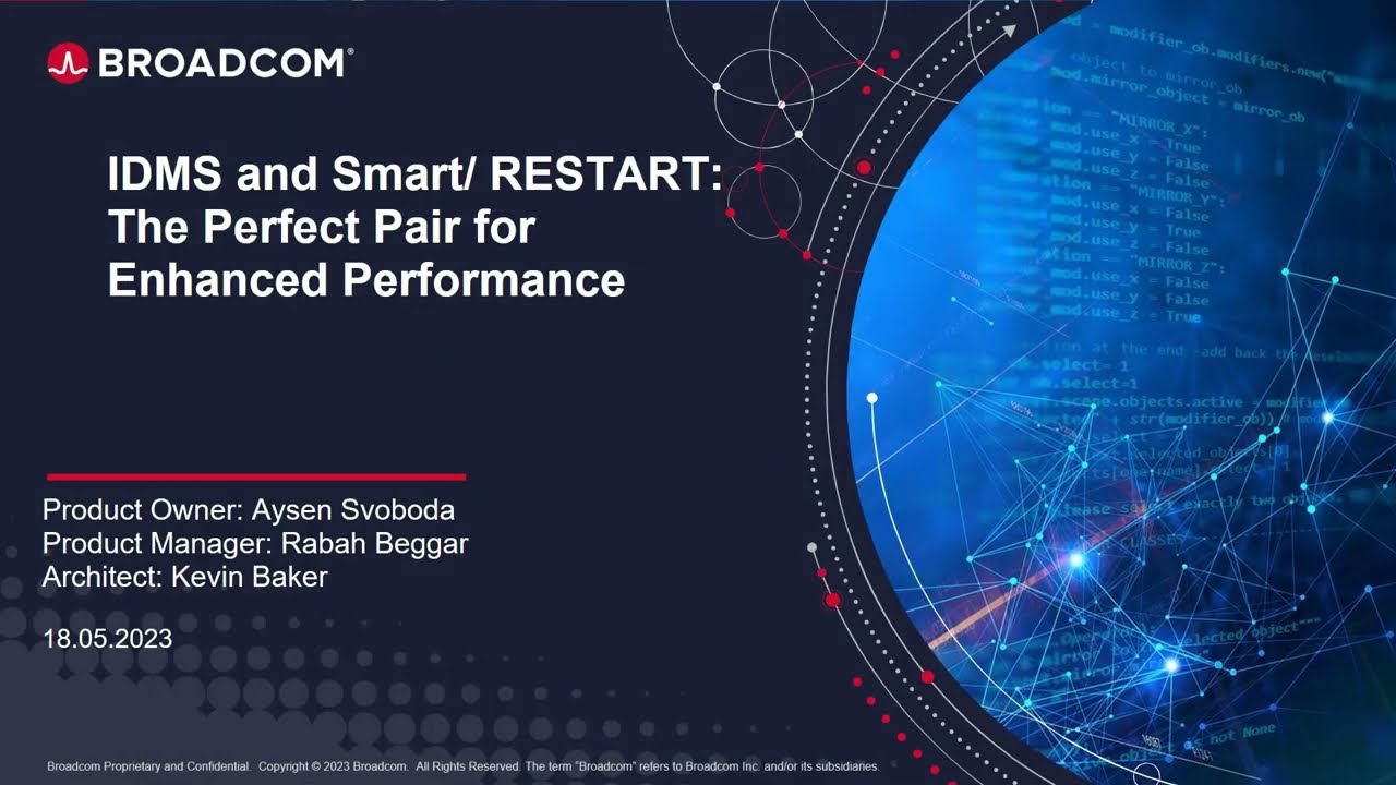 Smart/RESTART & IDMS Enhanced Availability for Mission-Critical Workloads