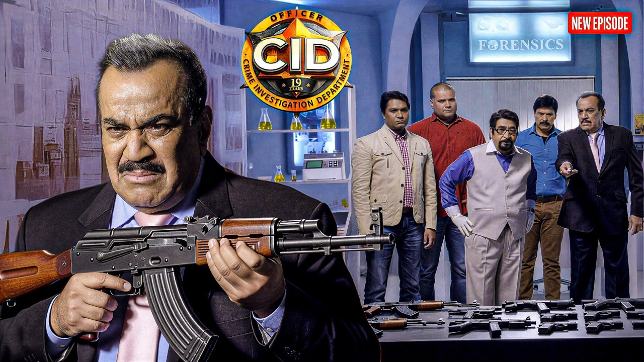 Dr Salunkhe ने CID Team को गिफ्ट कियेAssult Rifiles || CID || Latest Episode ||