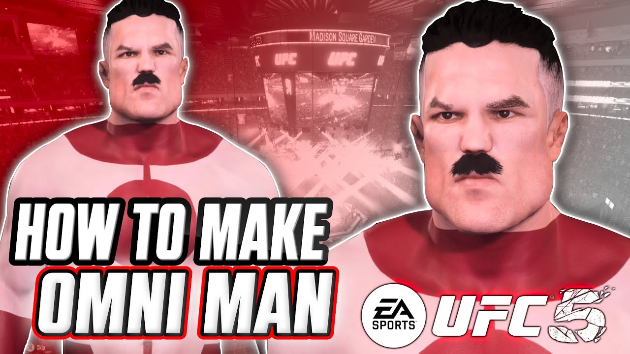 How To Make Omni Man In EA Sports UFC 5 (Create-A-Fighter Formula) | Spree Gaming