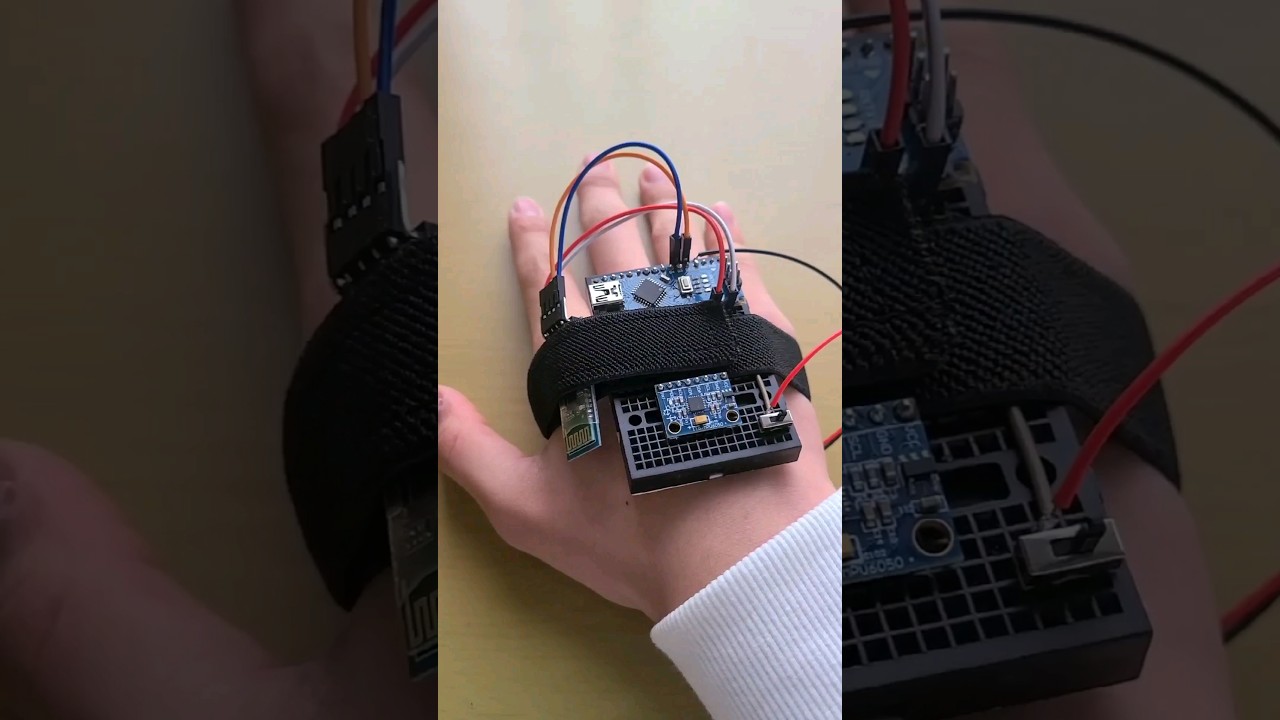 Radio control with MPU6050 #arduino #electronics #diy #technology #mpu6050 #gyro