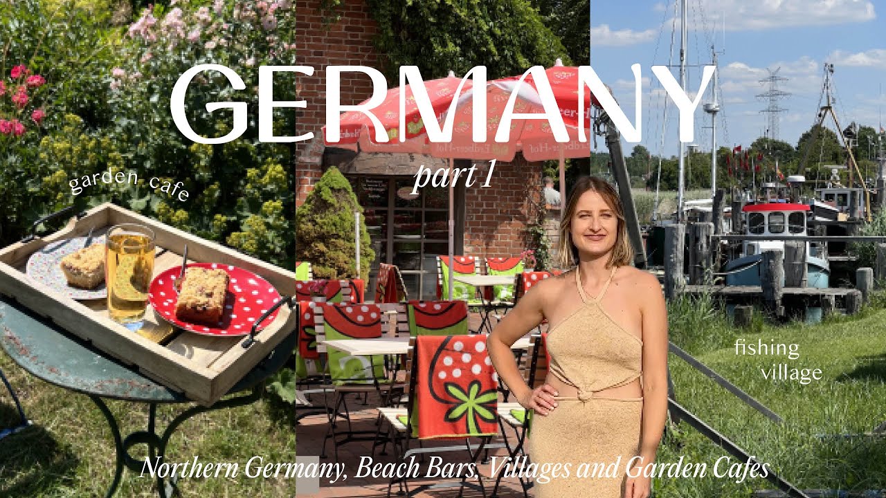 a week in Germany | 🍓 baltic sea, beach bars, and garden cafes | Germany Vlog Pt. 1