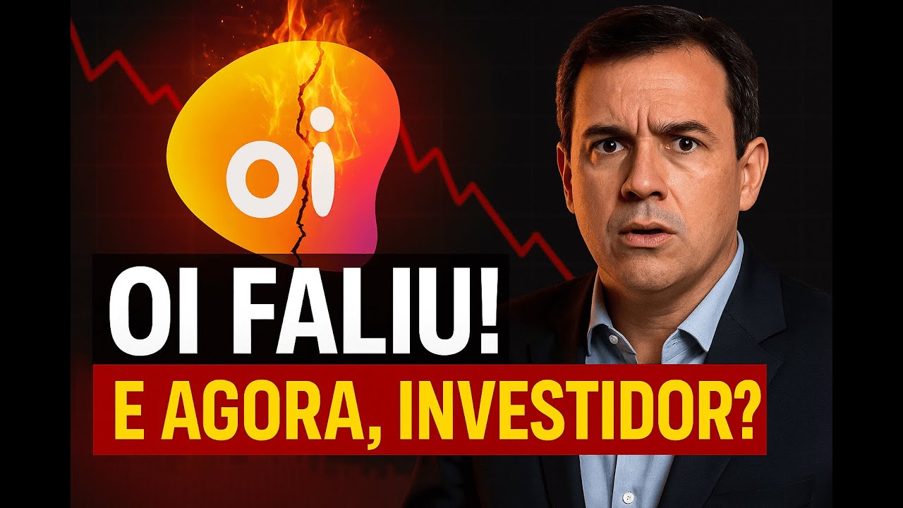 Fal&ecirc;ncia da Oi: entenda o fim da OIBR3 e o que fazer agora