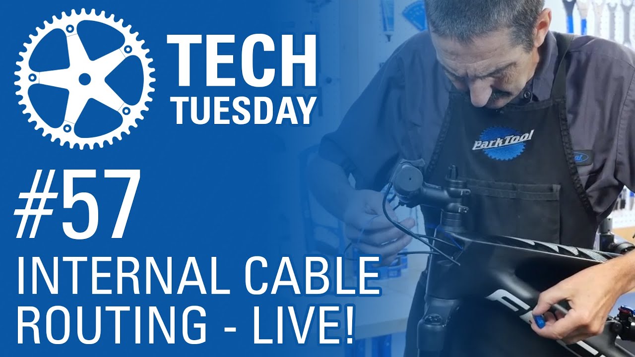 Internal Routing of Dropper Seat Post - LIVE! - Tech Tuesday #57