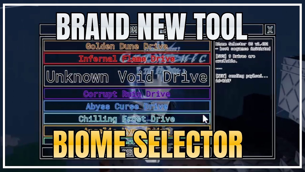 Sols RNG | Biome Selector Showcase