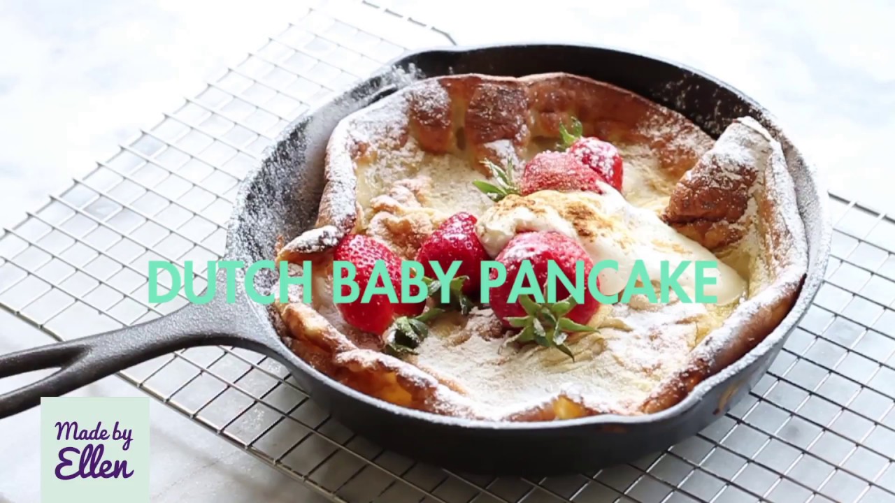 Dutch baby pancake recept