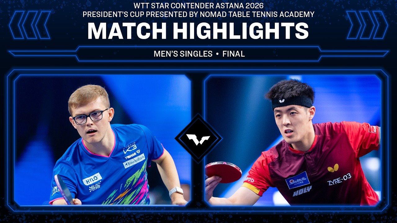 Alexis Lebrun vs Dang Qiu | MS Final | #WTTAstana 2026