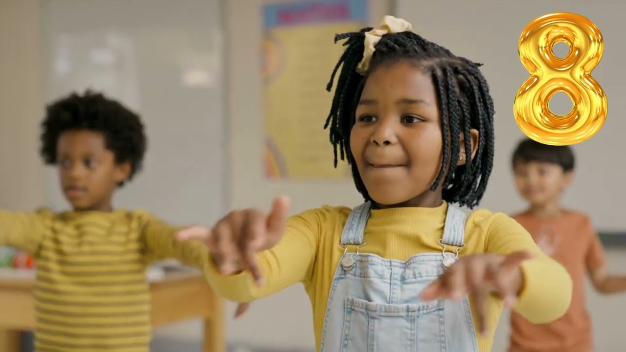 Math Double Addition Song- Dance Party