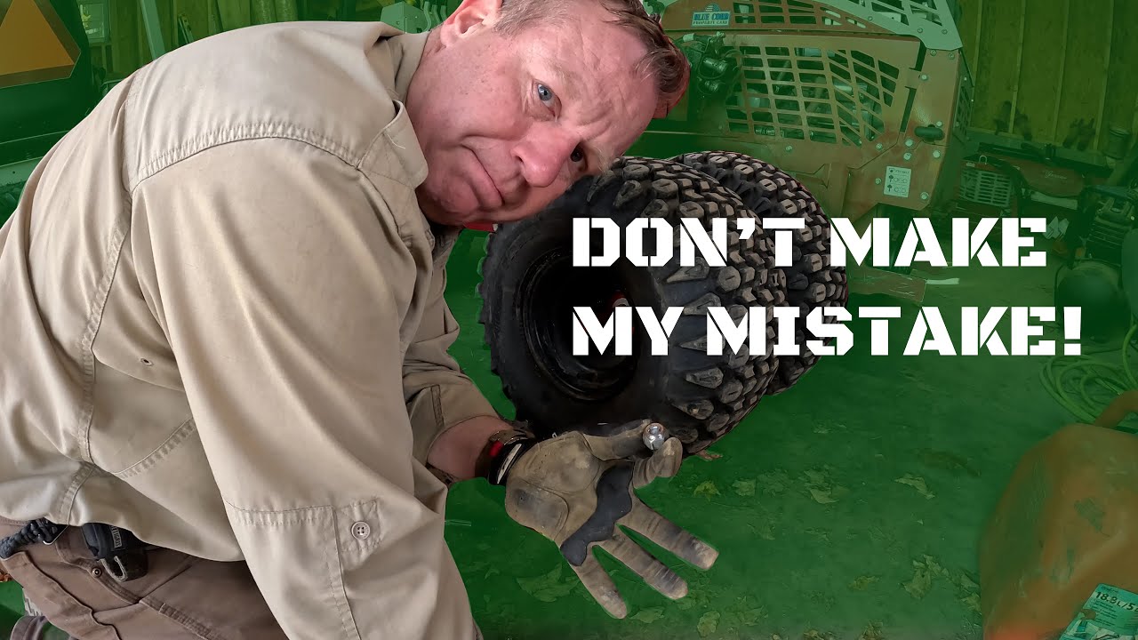 Installing Chains on Your Tractor | DON'T MAKE MY MISTAKE!