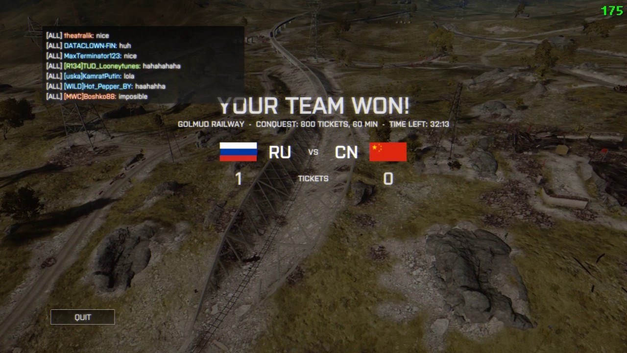 MOST EPIC WIN EVER - 1 Ticket Win - Battlefield 4