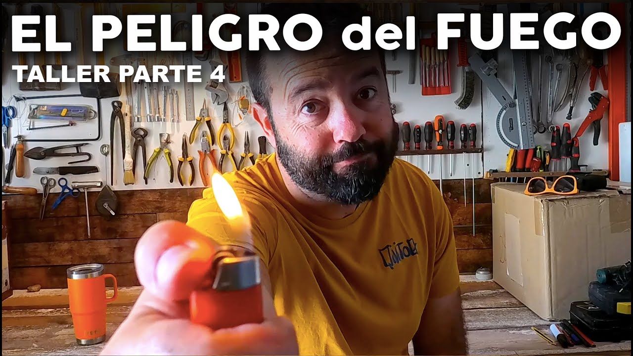 🔥 Sistema ANTI - INCENDIOS para el Taller 🔥  - ¡De TRASTERO a ESTUDIO TALLER! - PARTE 4
