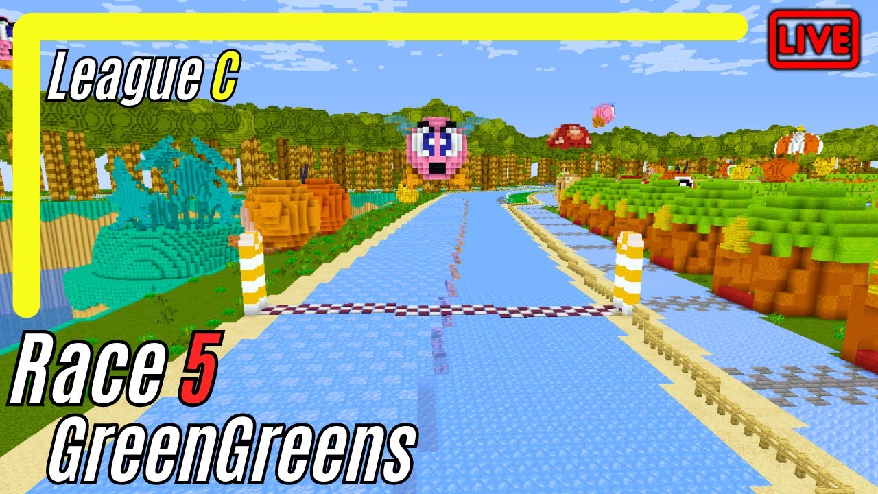 League C, Race 5 - GreenGreens | BRWC | Minecraft Ice Boat Racing League