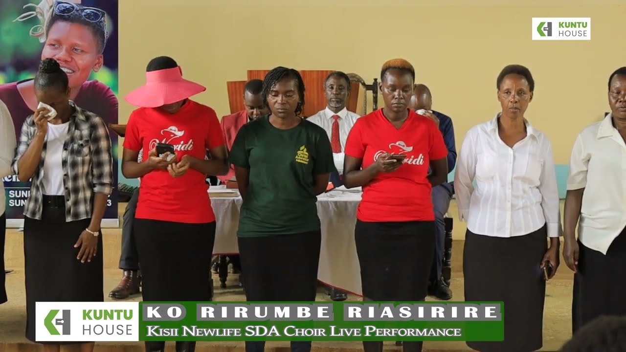 Ko Rirumbe Riasirire Hymn 257 KisiiI Newlife SDA Choir Live Performance