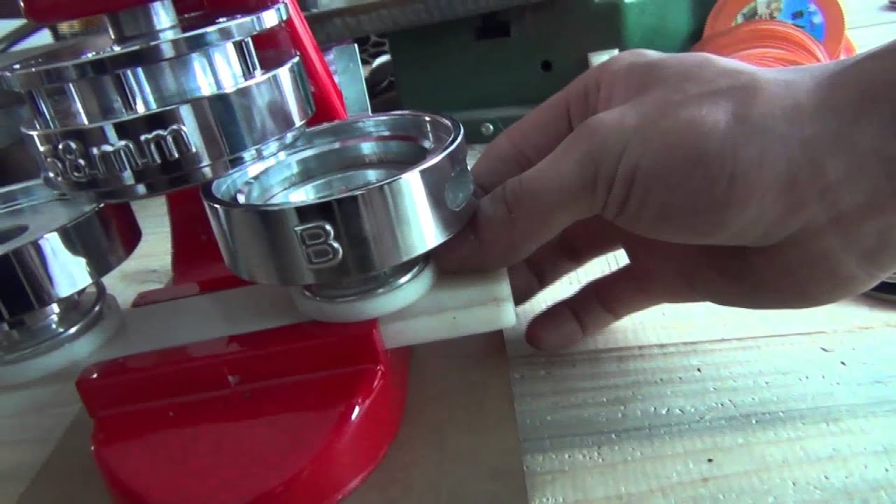 Button badge making machine item No.1001