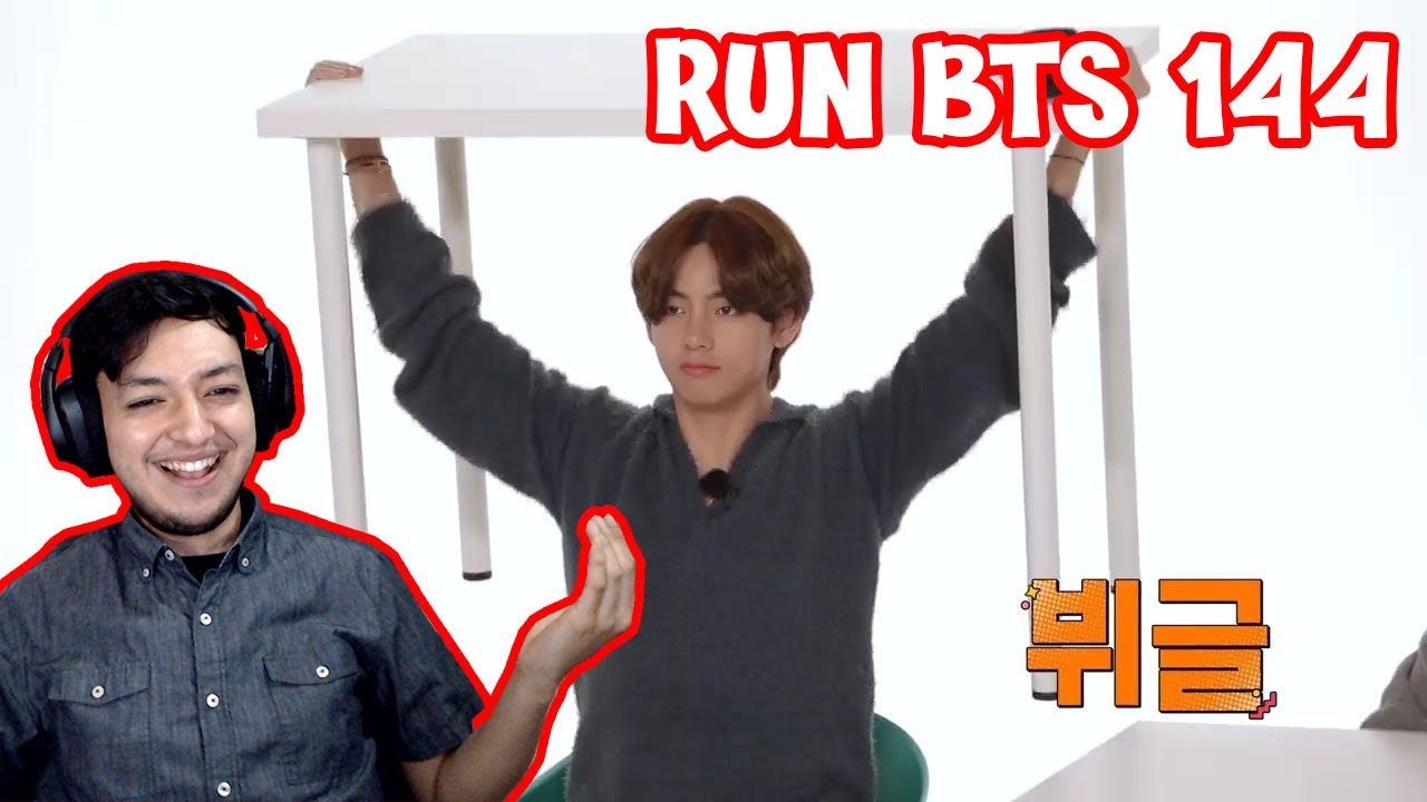 Taehyung in his own world 😂 - Run BTS 144 Reaction