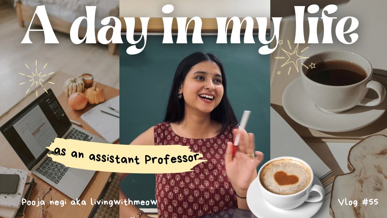 A day in my life as an Assistant Professor 👩‍🏫 | Full day vlog | Lectures, Students and more