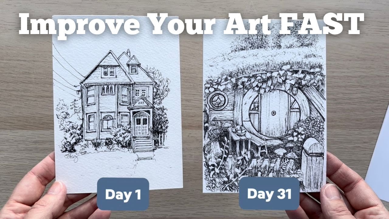 WHY You Should Try a 30 Day ART CHALLENGE || 8 Tips for SUCCESS