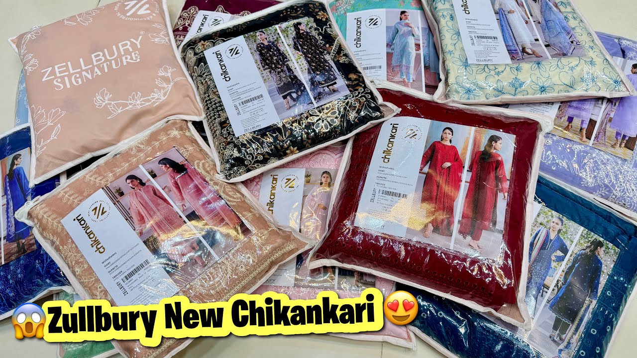 Zellbury New Chikankari 2025 | Zellbury New Collection 2025 | Zellbury Eid Collection 2025