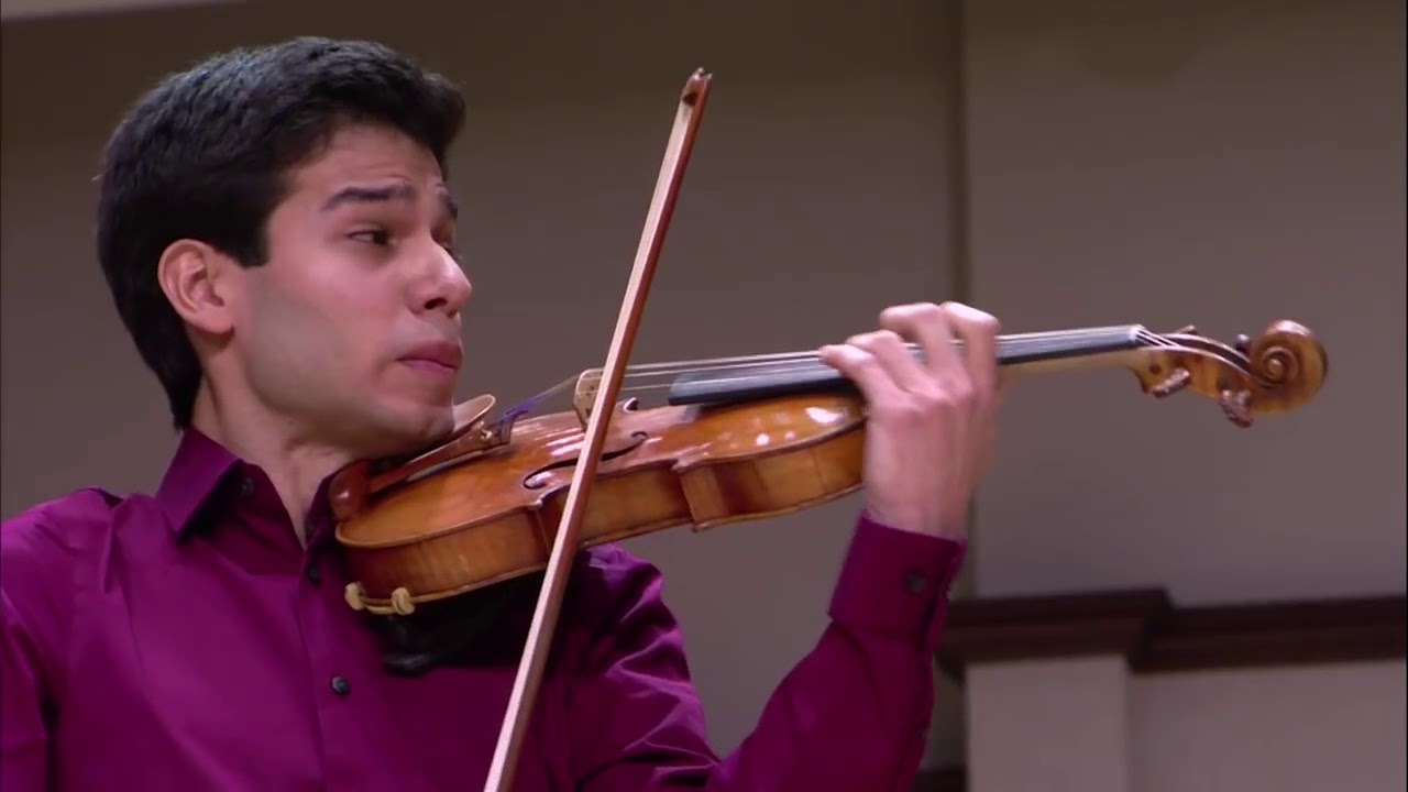 2018 Sphinx Competition: Rub&eacute;n Rengel performs Saint-Saens Violin Concerto No. 3 in B Minor, Mvt I