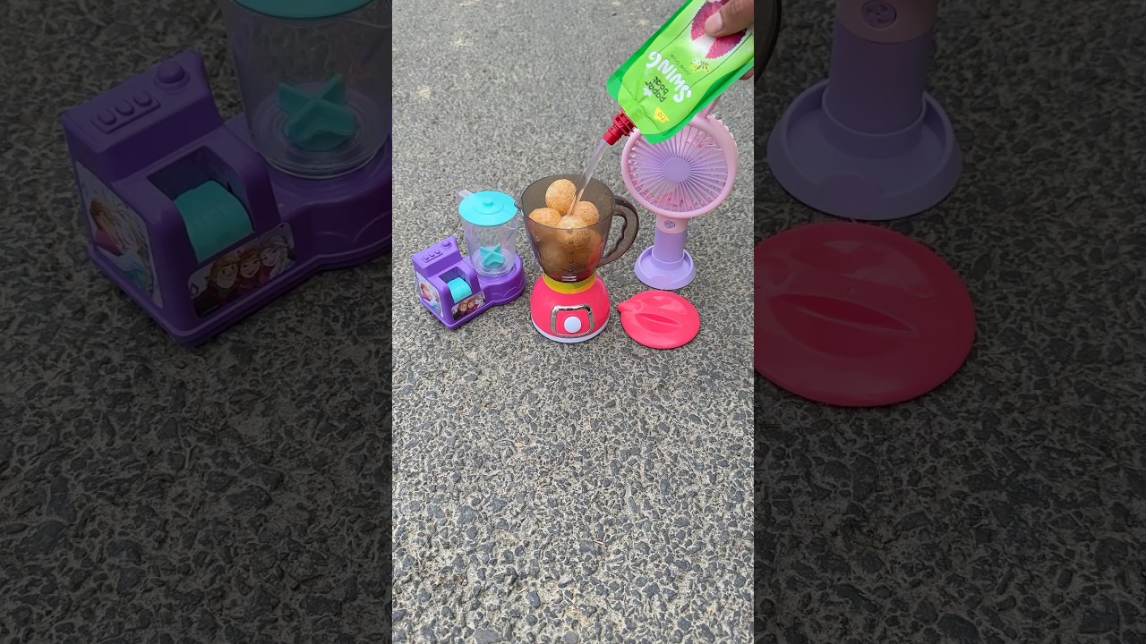 Mini juicer & mixer machine testing 😍🔥