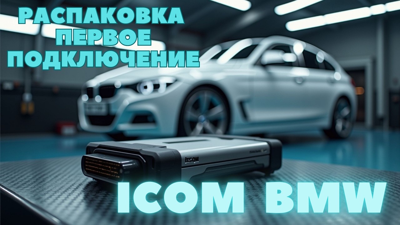BMW ICOM Next Unboxing: Комплект для E-серии и MOST-адаптер #bmw