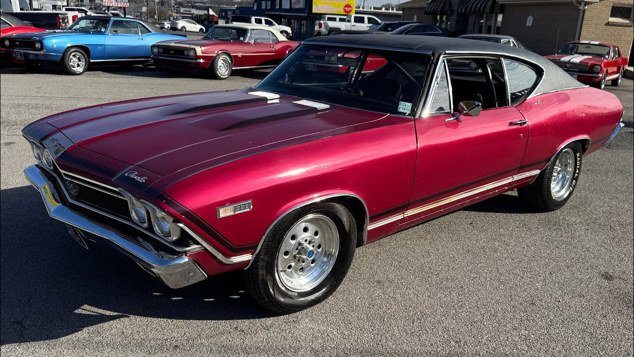 Test Drive 1968 Chevrolet Chevelle Super Sport $31,900 Maple Motors #3393