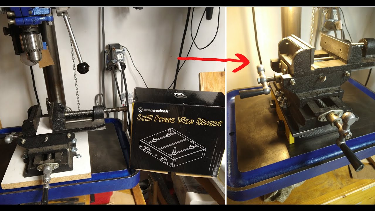 Magswitch Drill Press mount adapter plate (part 2)