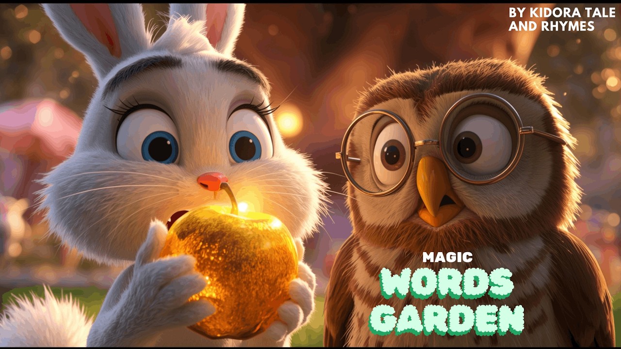 The Magic Words Garden 🌸 | Please, Sorry & Thank You Story for Kids | Animated Moral Story