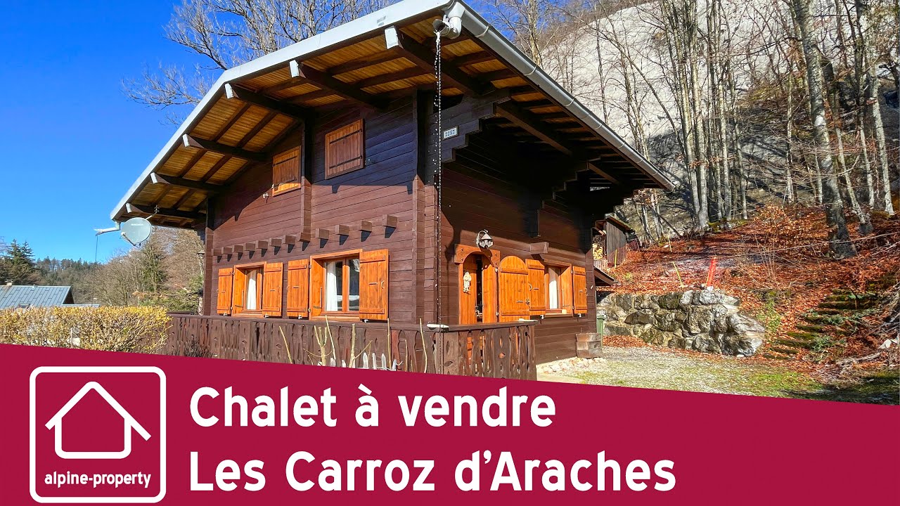 Chalet à vendre Les Carroz d’Araches