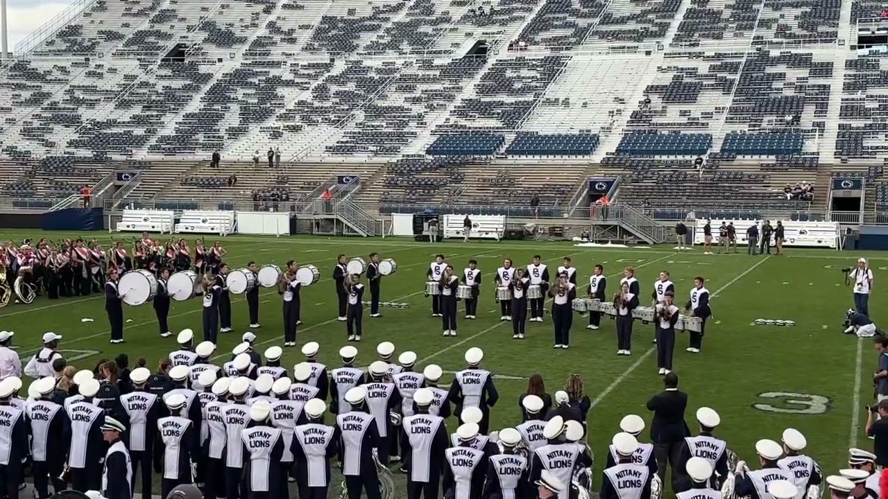 2024 Blue Band Drumline - Parade Order - PSU v Bowling Green University