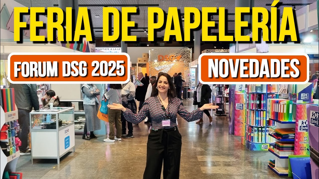 ✏️ VISITO la MAYOR FERIA de PAPELERÍA de ESPAÑA: TODAS las NOVEDADES de 2025
