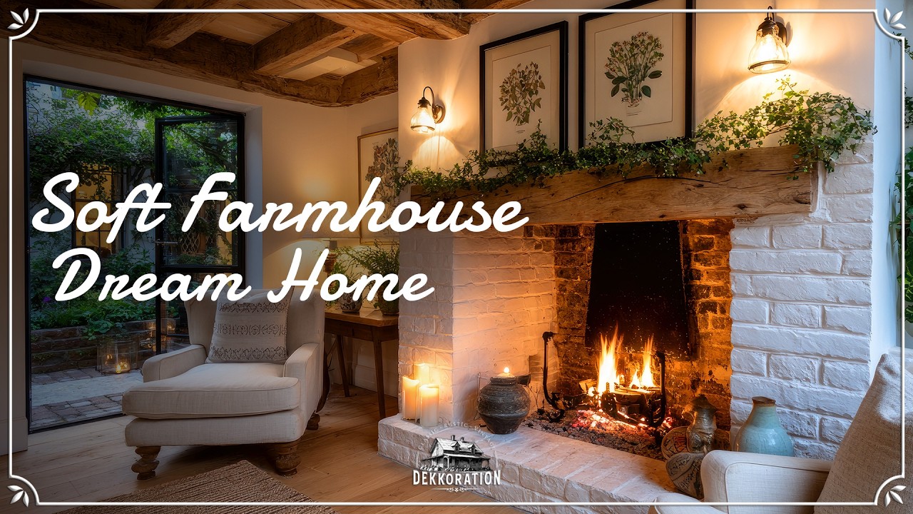 How to Design a Cozy Neutral Farmhouse Interior 🌿🤍
