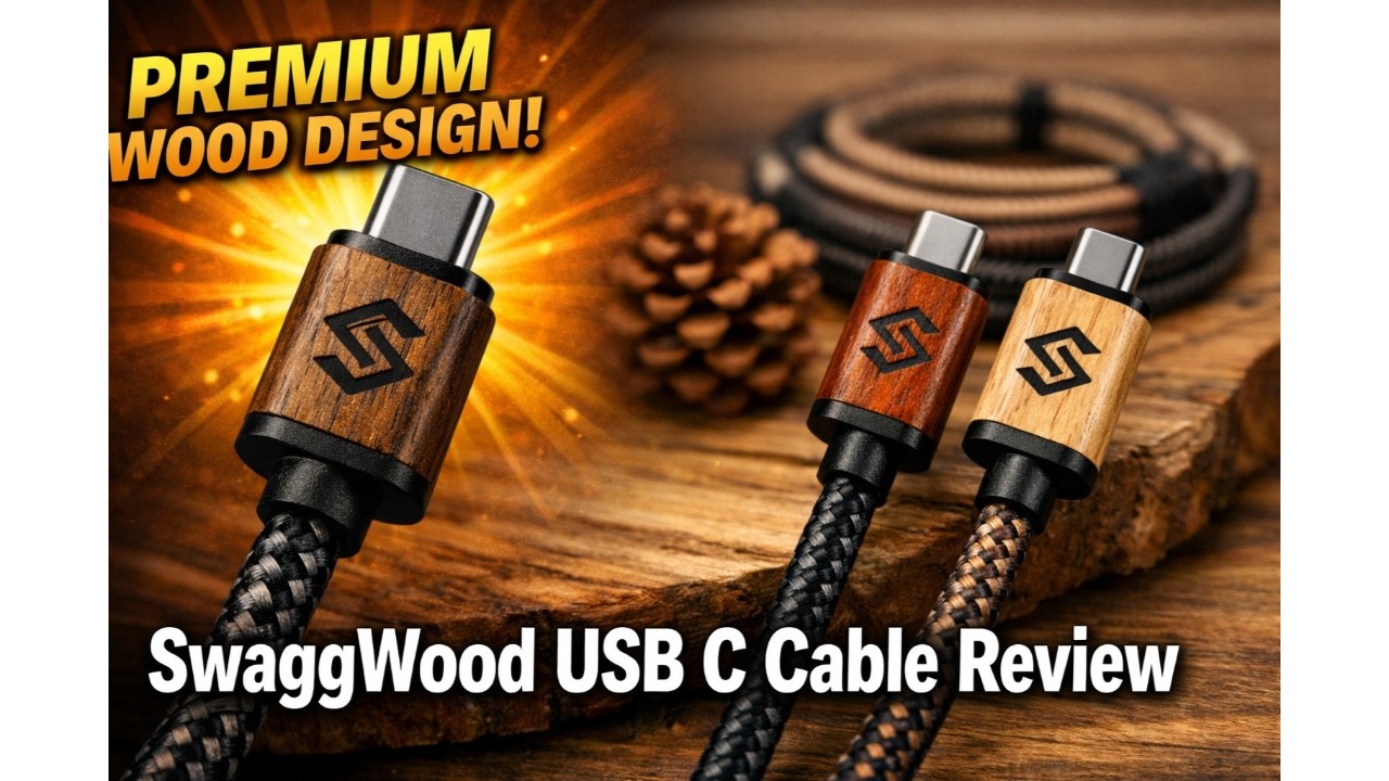 🔌 SwaggWood USB C Cable Review ⚡