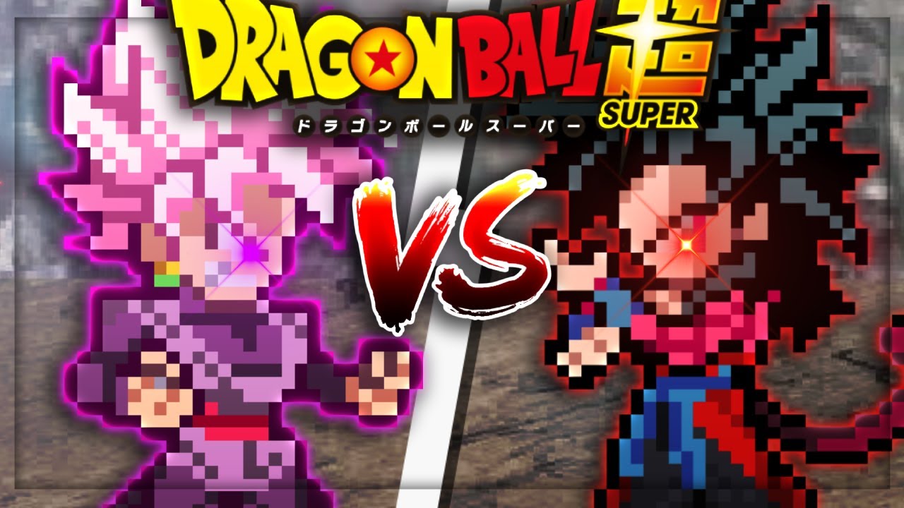 [What if] Goku Black vs Goku Xeno (Sprite Animation)
