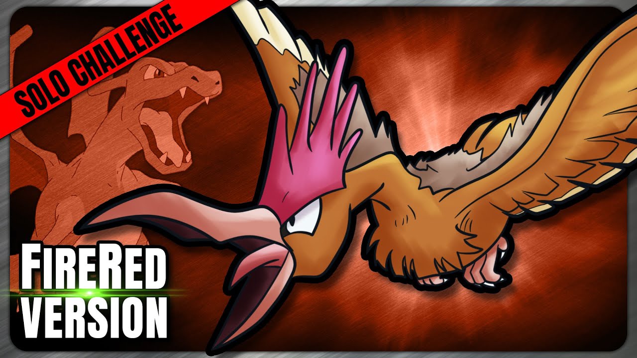 Fearow-line Solo Challenge - Pokemon FireRed